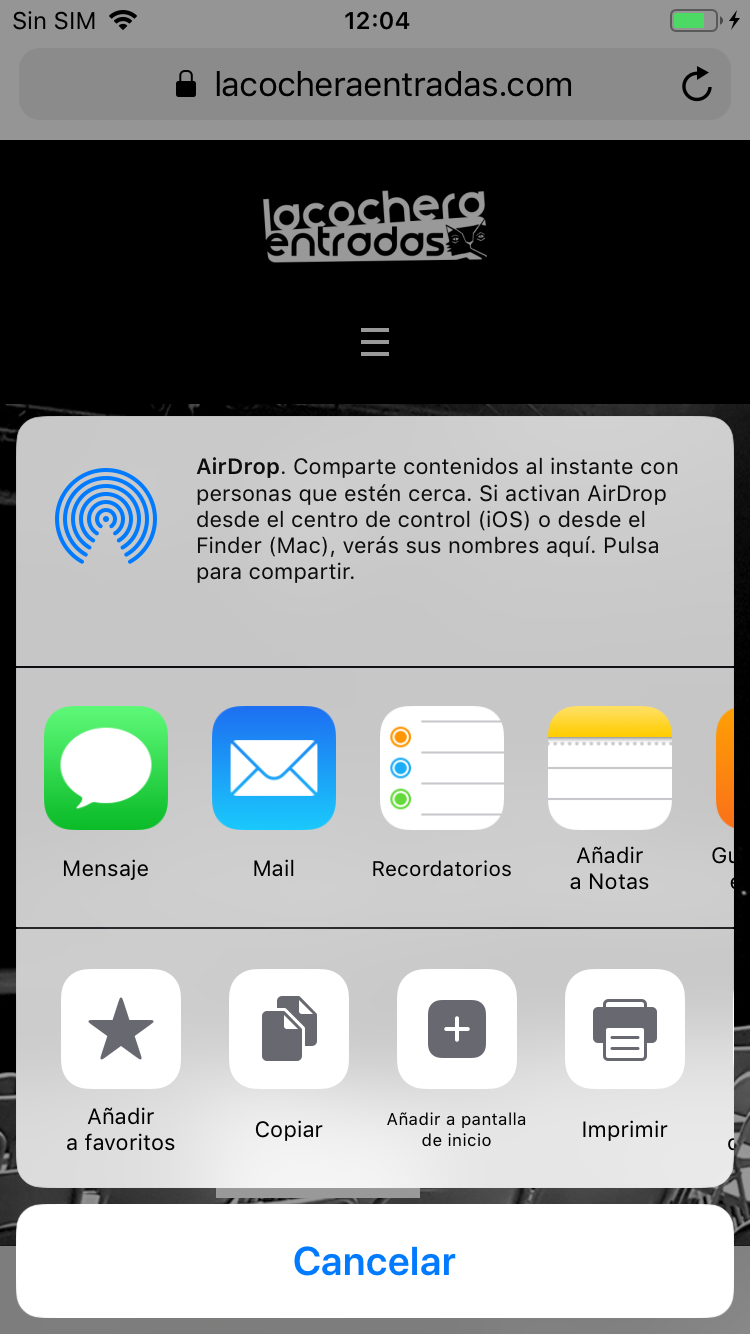 Acceso Directo Ios 2