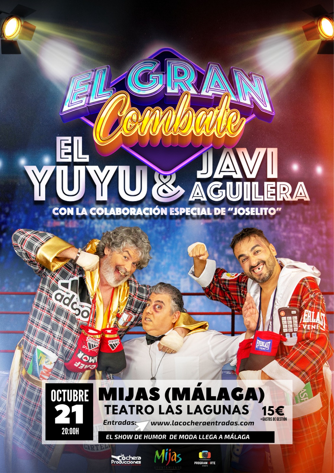EL GRAN COMBATE CON EL YUYU Y JAVI AGUILERA EL GRAN COMBATE CON EL YUYU Y JAVI AGUILERA