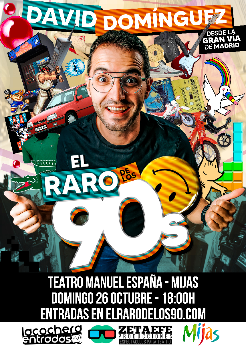 DAVID DOMINGUEZ "EL RARO DE LOS 90s" DAVID DOMINGUEZ "EL RARO DE LOS 90s"