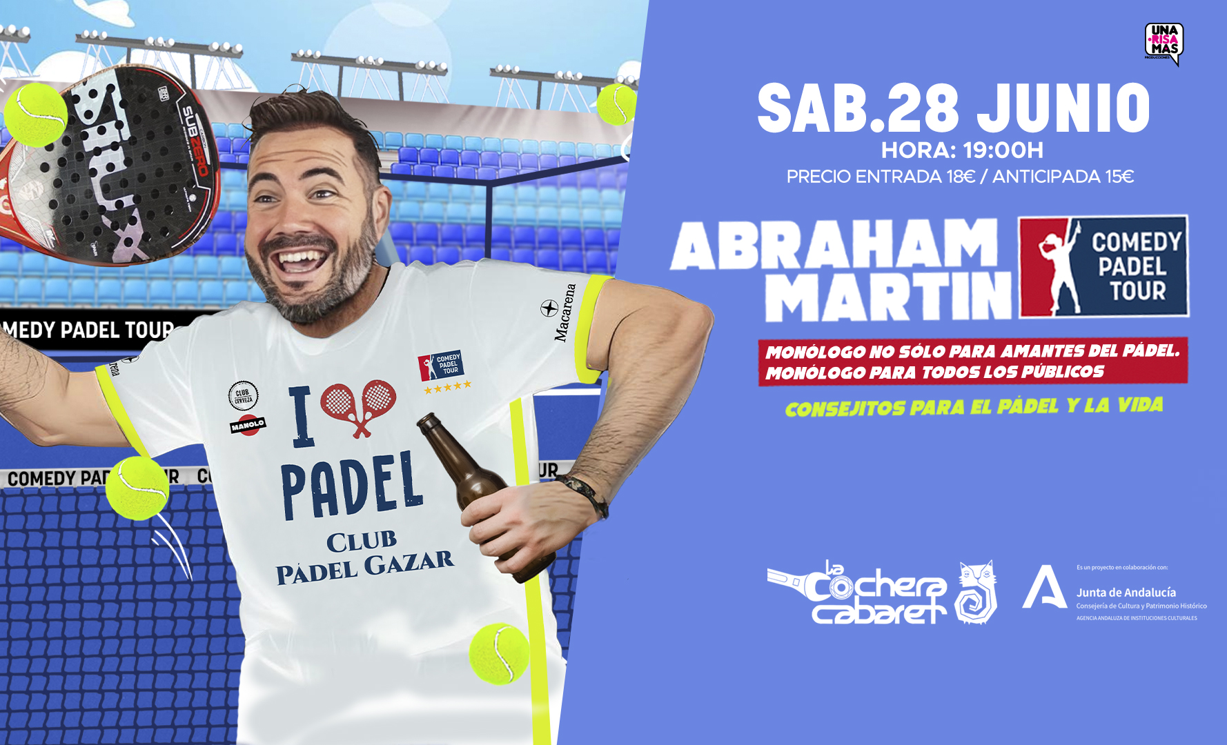 COMEDY PADEL TOUR | CONSEJITOS PARA EL PÁDEL Y LA VIDA