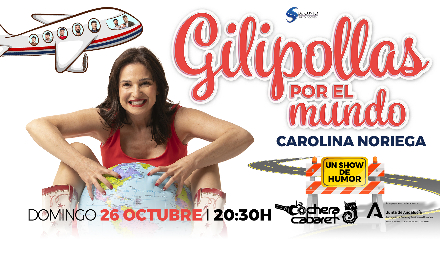 CAROLINA NORIEGA "GILIPOLLAS POR EL MUNDO"