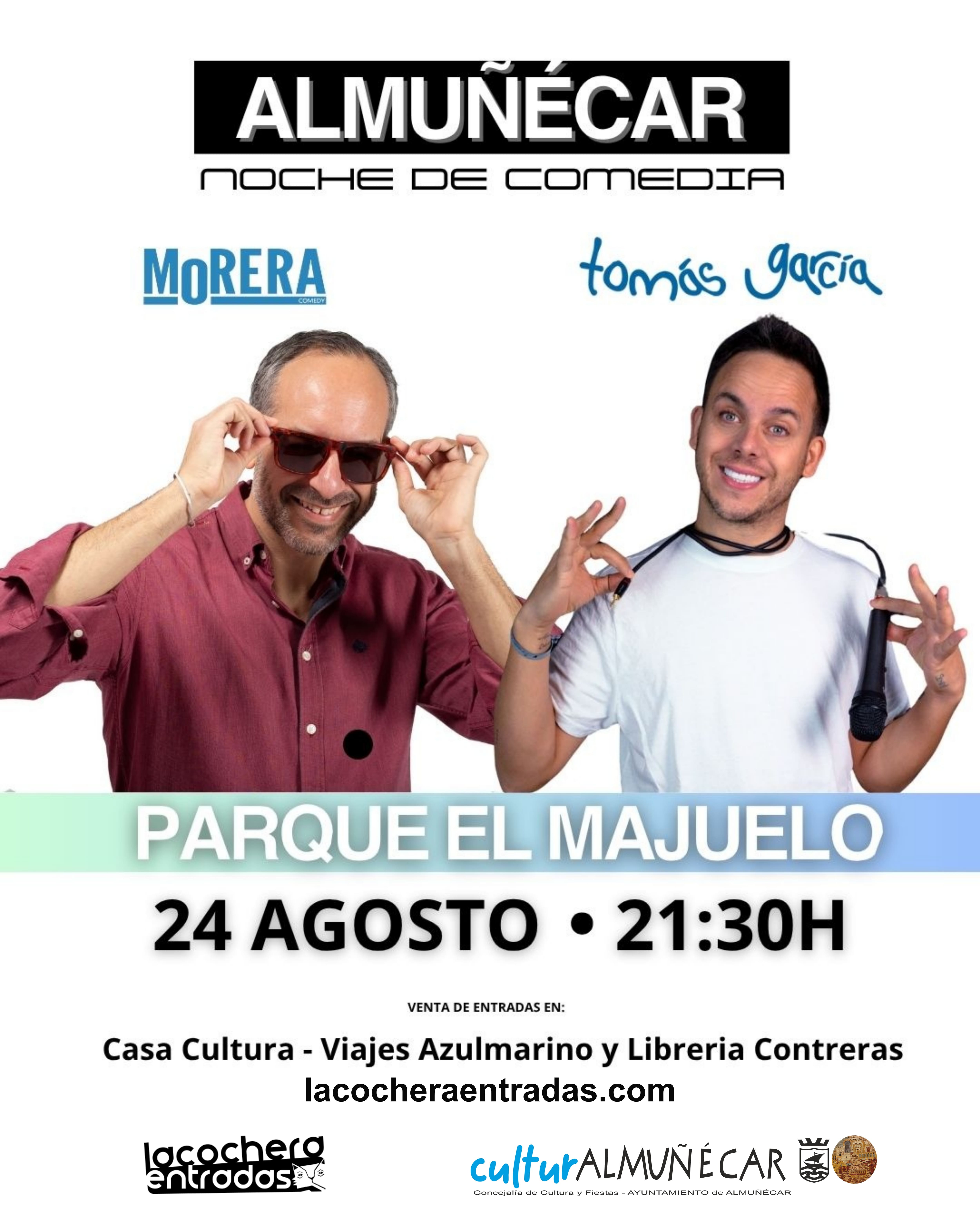 NOCHE DE COMEDIA con Morera y Tomás García
