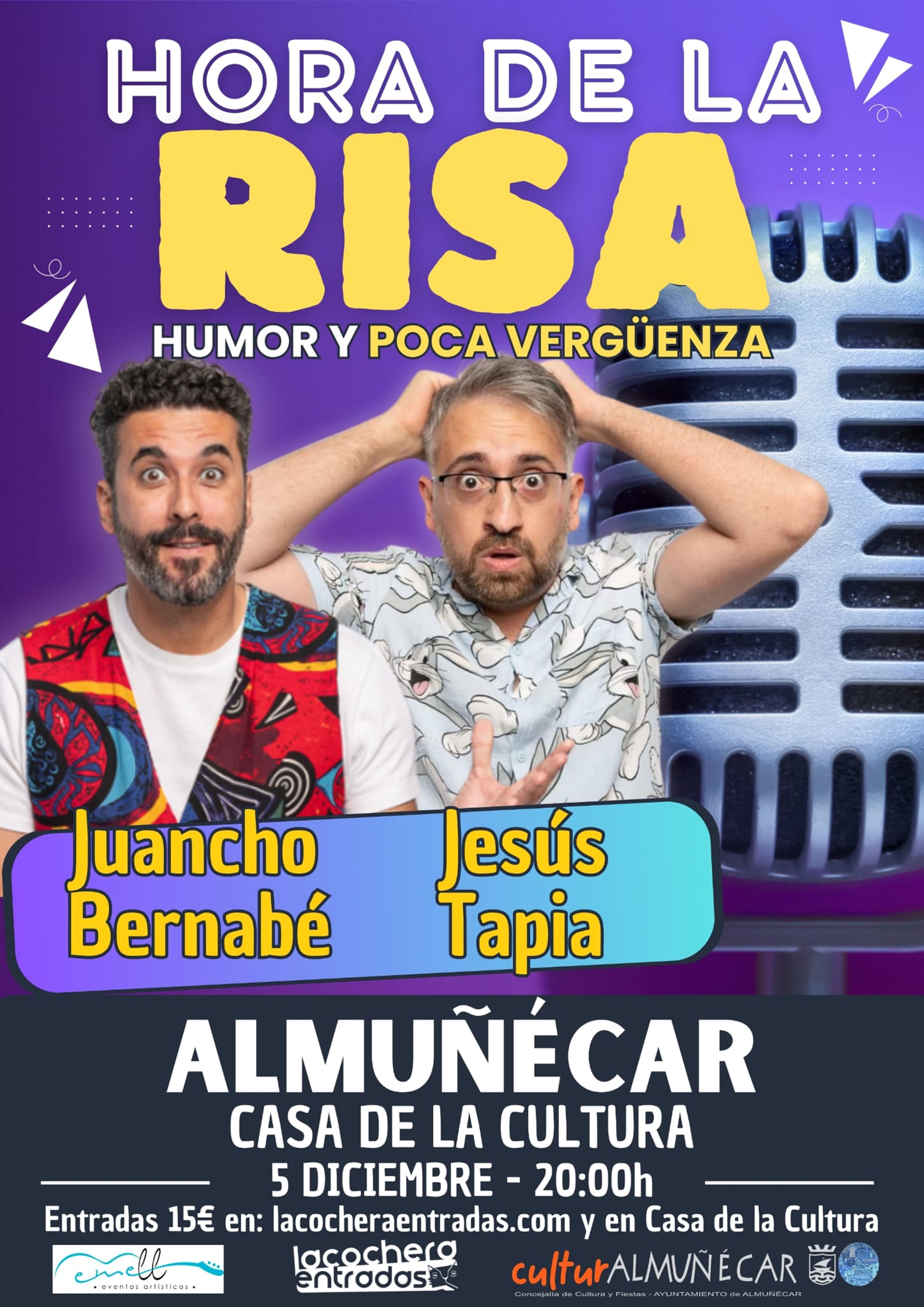 JESÚS TAPIA Y JUANCHO BERNABÉ "HORA DE LA RISA"