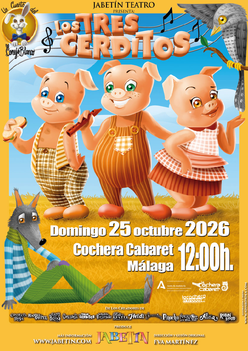 JABETÍN TEATRO "LOS TRES CERDITOS"