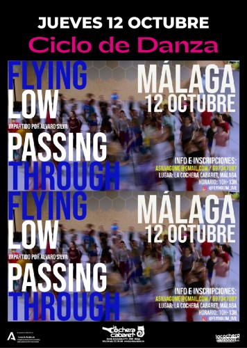 TALLER "FLYING LOW & PASSING THROUGH" + PERFORMANCE DE ÁLVARO SILVAG