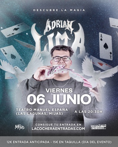 ADRIAN LIMA " DESCUBRE LA MAGIA"
