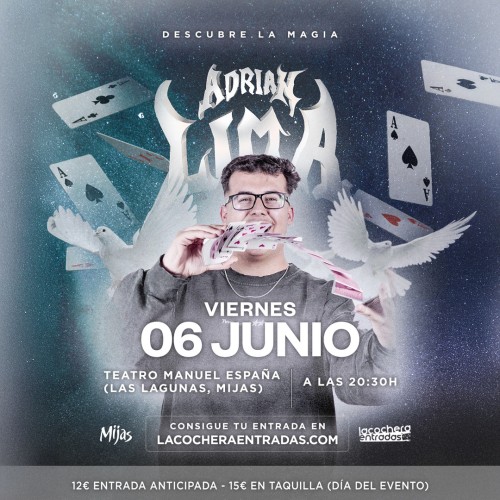 ADRIAN LIMA " DESCUBRE LA MAGIA"