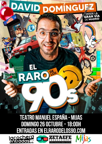 DAVID DOMINGUEZ  "EL RARO DE LOS 90s"