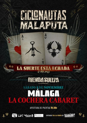 RIENDA SUELTA, CICLONAUTAS Y MALAPUTA