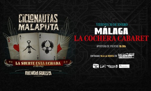 RIENDA SUELTA, CICLONAUTAS Y MALAPUTA